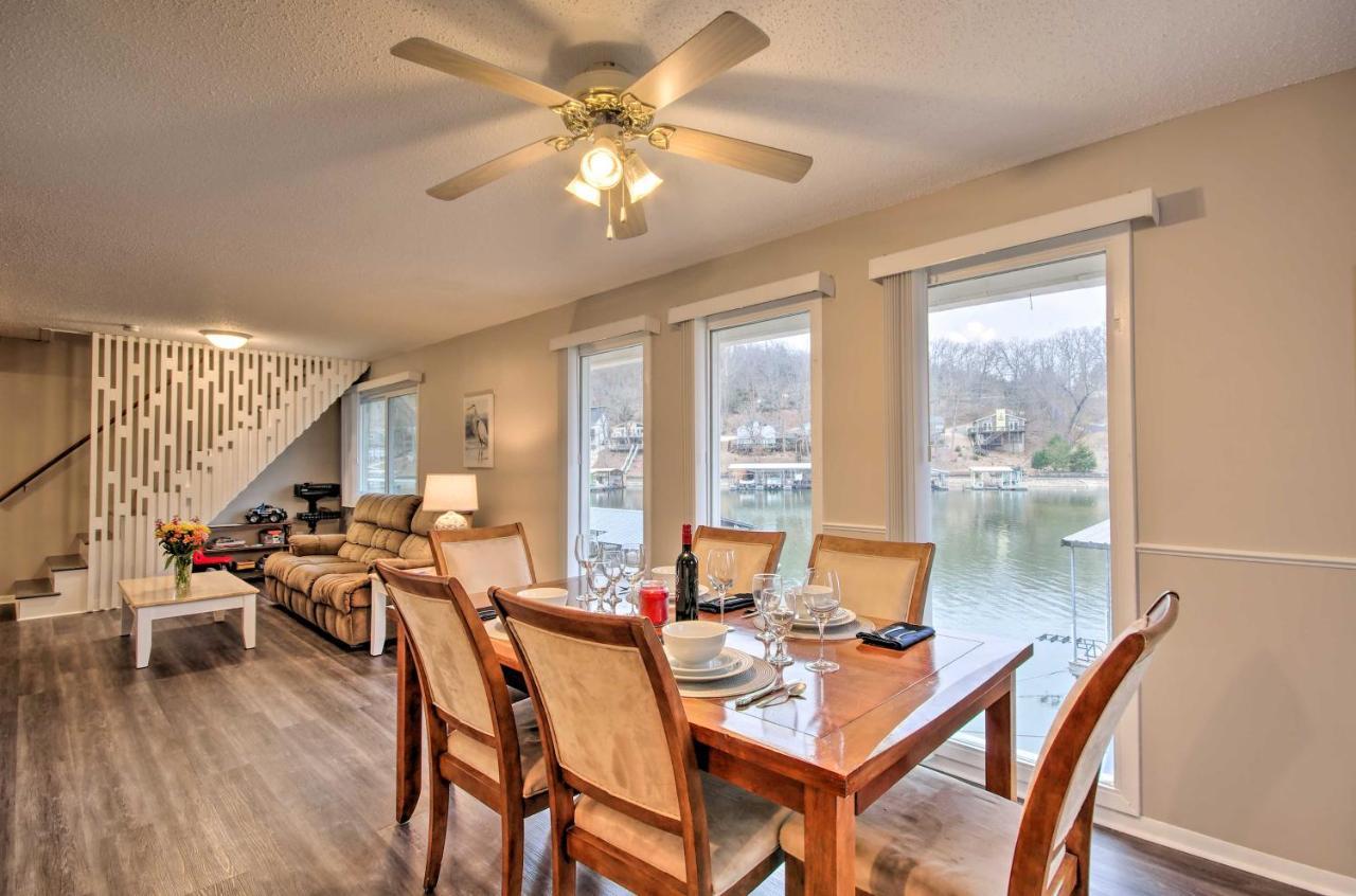 On-The-Water Retreat With Dock Pet Friendly! Villa Lake Ozark Ngoại thất bức ảnh